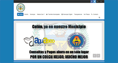 Desktop Screenshot of municipiocolon.gob.pa